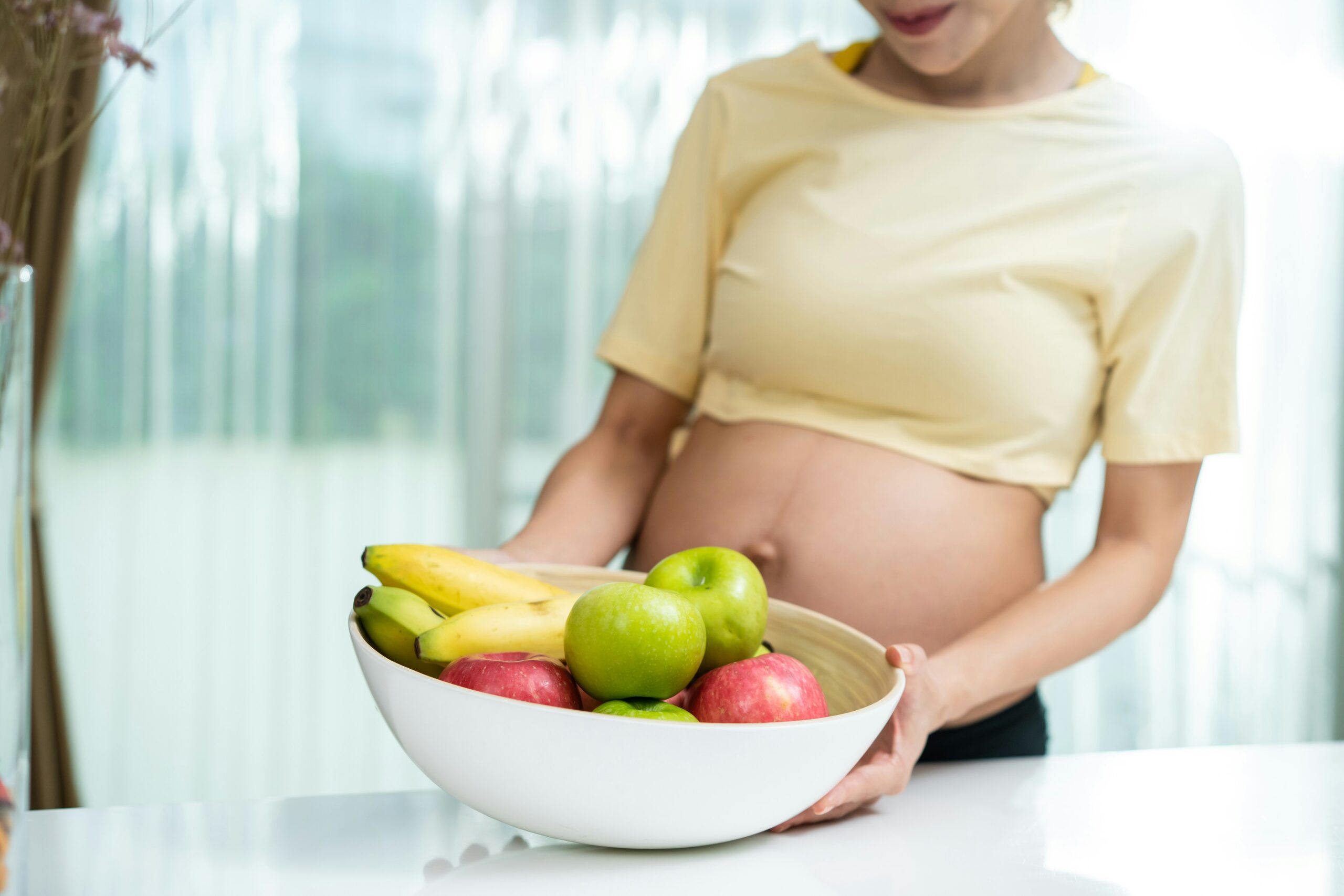 Dark green vegetables and beans rich in iron and folic acid